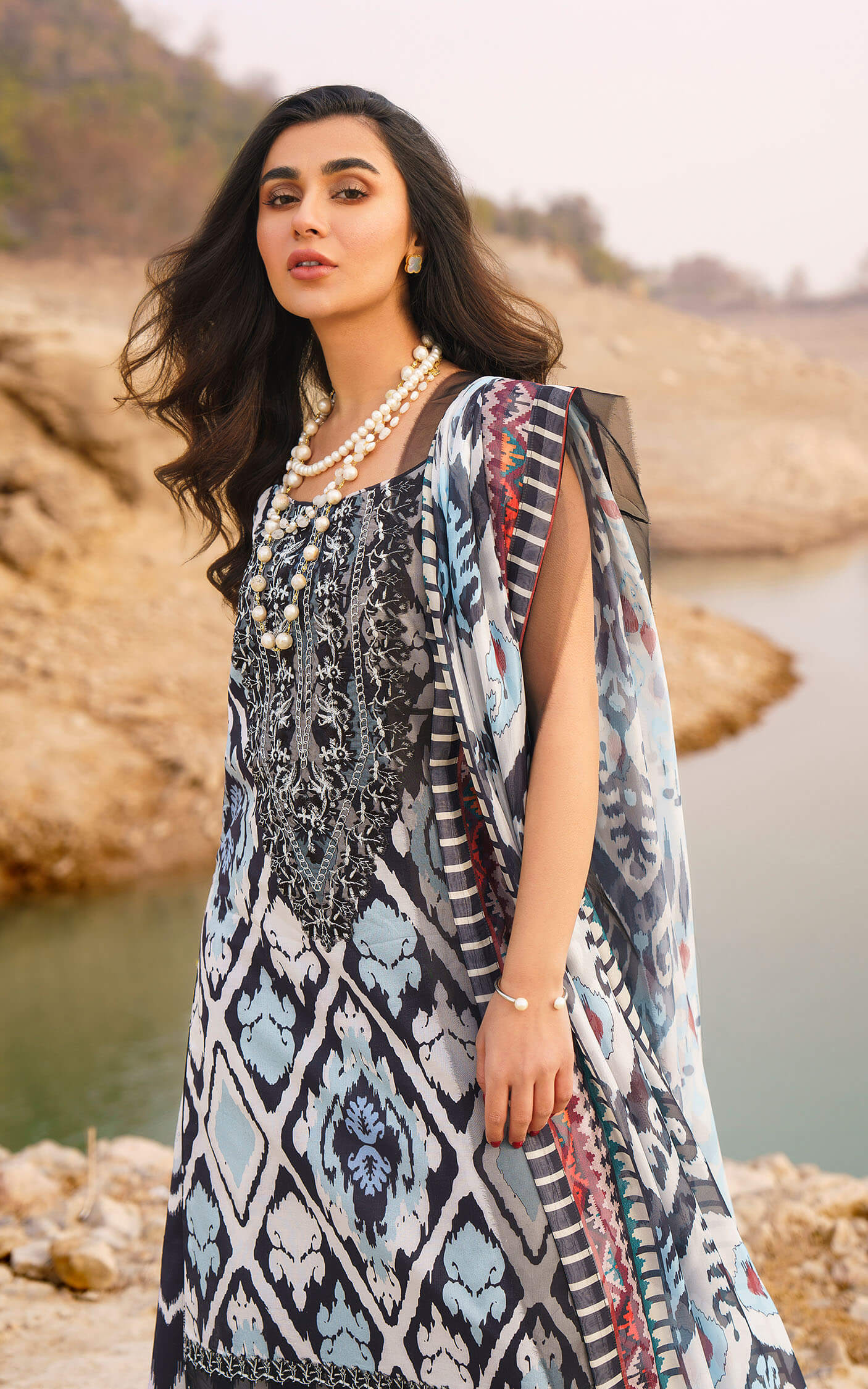 Asifa Nabeel Meraki Summer Collection 2024 | Starlete - Mirha Fashion