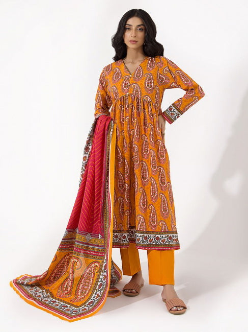 Zellbury 3-piece Embroidered Stitched Lawn 2023 | WUS23X30409