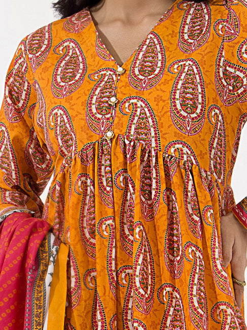 Zellbury 3-piece Embroidered Stitched Lawn 2023 | WUS23X30409
