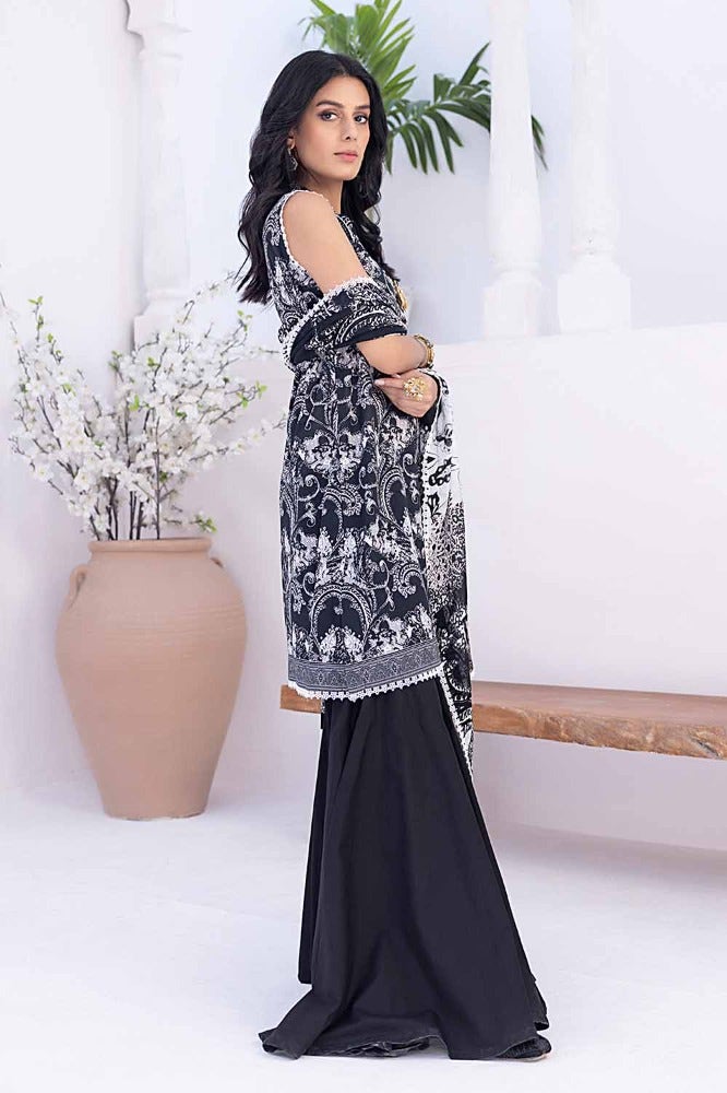 Gul Ahmed Printed Lawn`24 | B # 42015 - Mirha Fashion