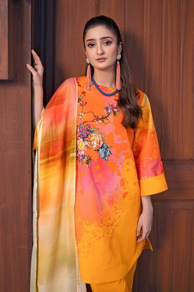 Gul Ahmed Printed Lawn`24 | CL # 42022 A - Mirha Fashion