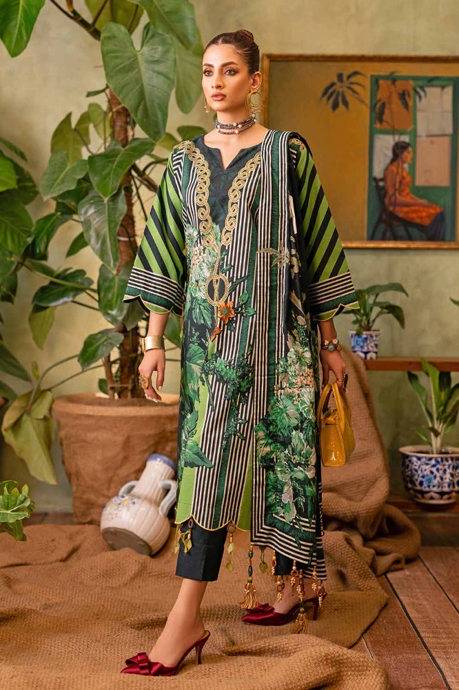 Gul Ahmed Printed Lawn`24 | CL # 42025 - Mirha Fashion