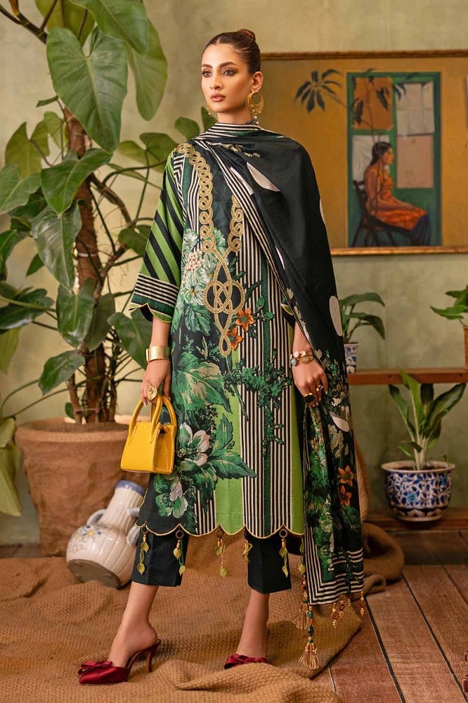 Gul Ahmed Printed Lawn`24 | CL # 42025 - Mirha Fashion