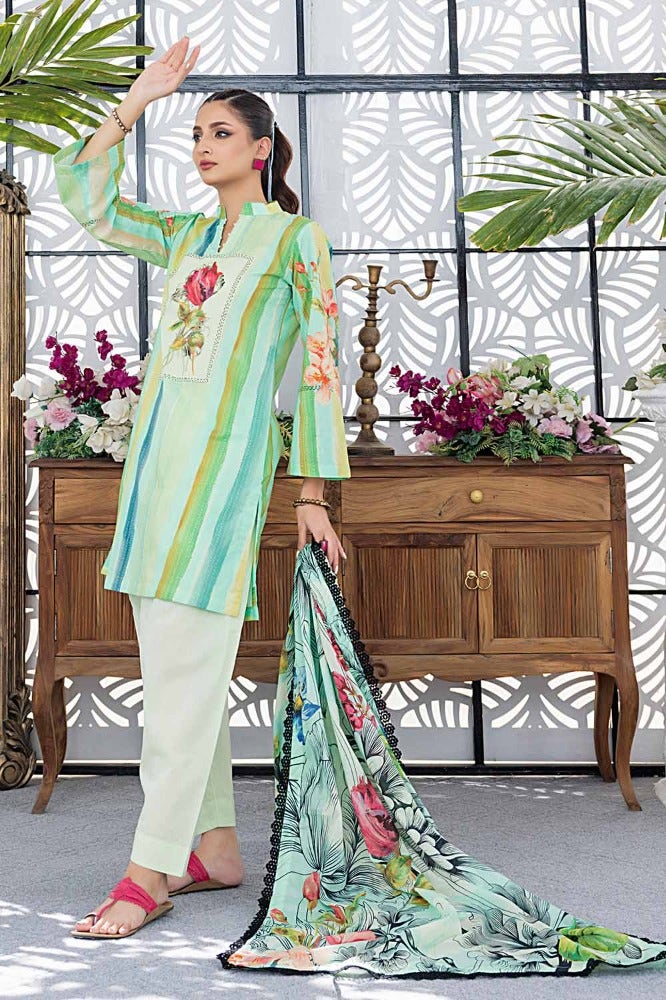 Gul Ahmed Printed Lawn`24 | CL # 42029 B - Mirha Fashion