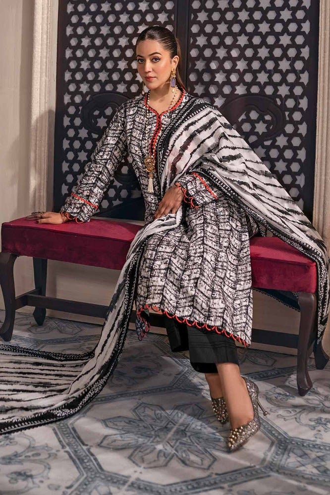 Gul Ahmed Printed Lawn`24 | CL # 42093 - Mirha Fashion