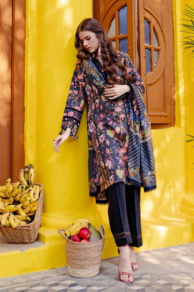 Gul Ahmed Printed Lawn`24 | CL # 42101 B - Mirha Fashion
