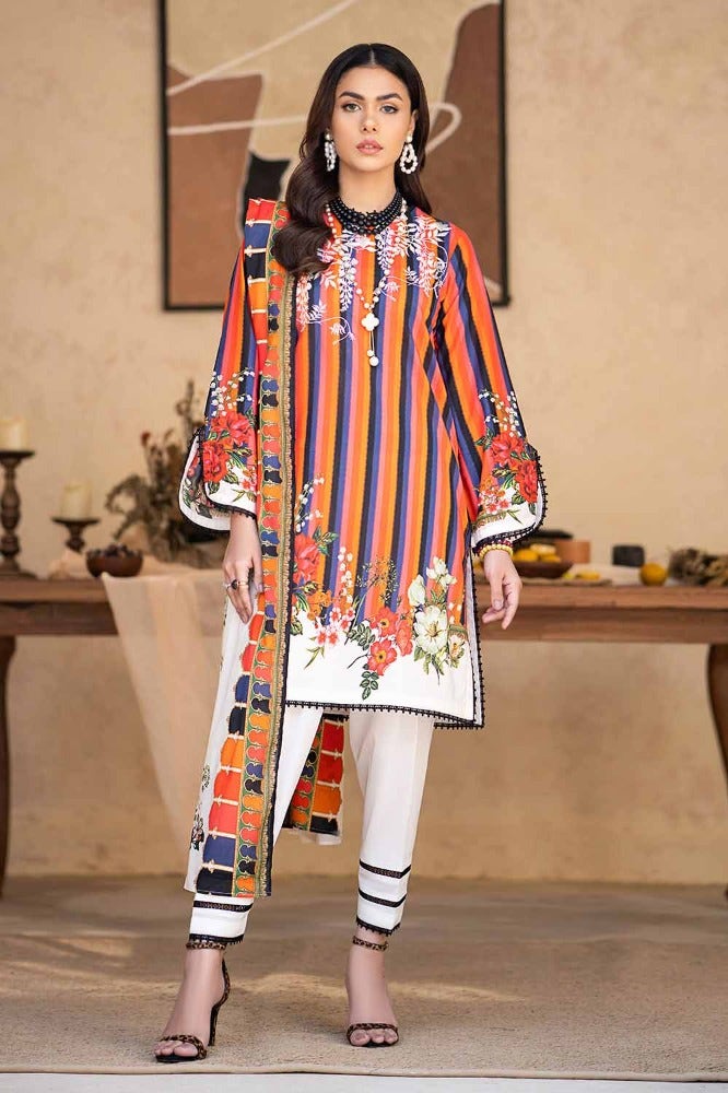 Gul Ahmed Printed Lawn`24 | CL # 42136 - Mirha Fashion