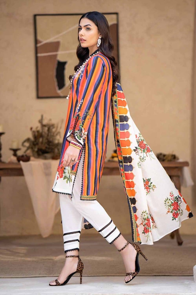 Gul Ahmed Printed Lawn`24 | CL # 42136 - Mirha Fashion