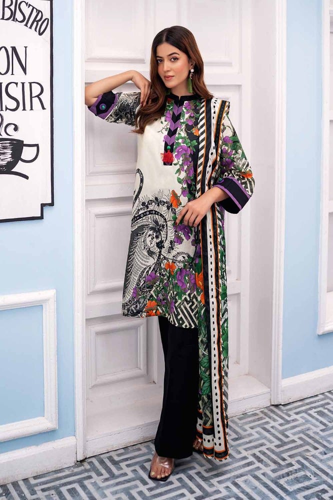 Gul Ahmed Printed Lawn`24 | CL # 42171 - Mirha Fashion