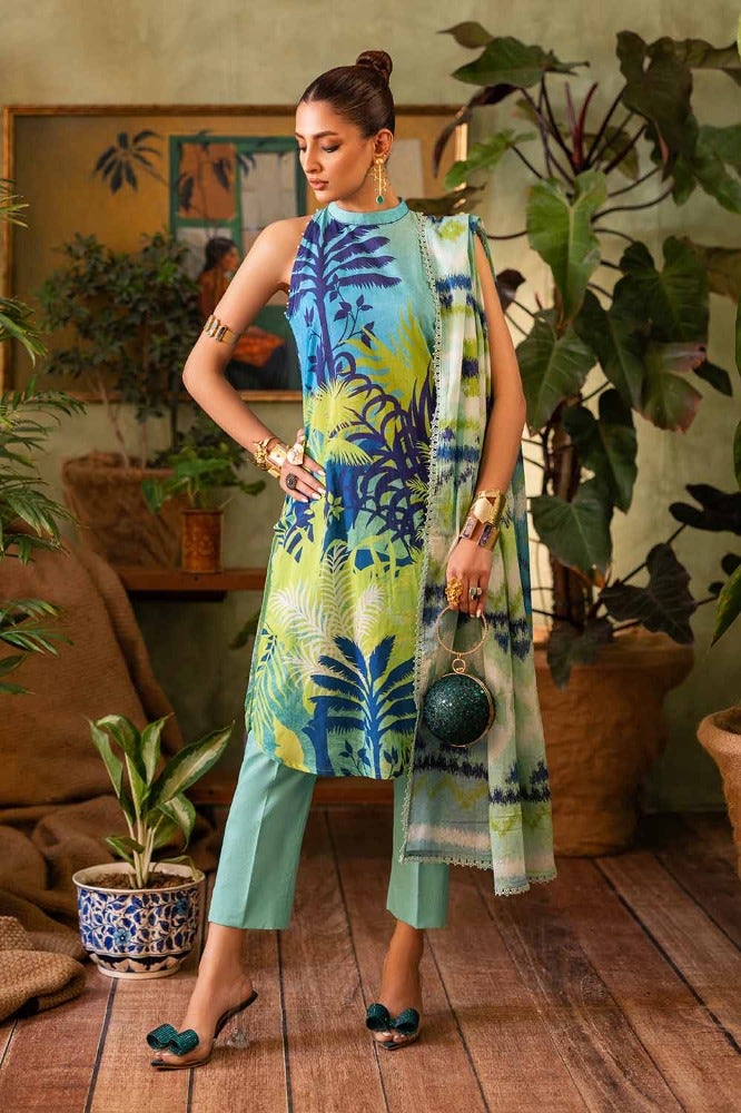 Gul Ahmed Printed Lawn`24 | CL # 42201 - Mirha Fashion
