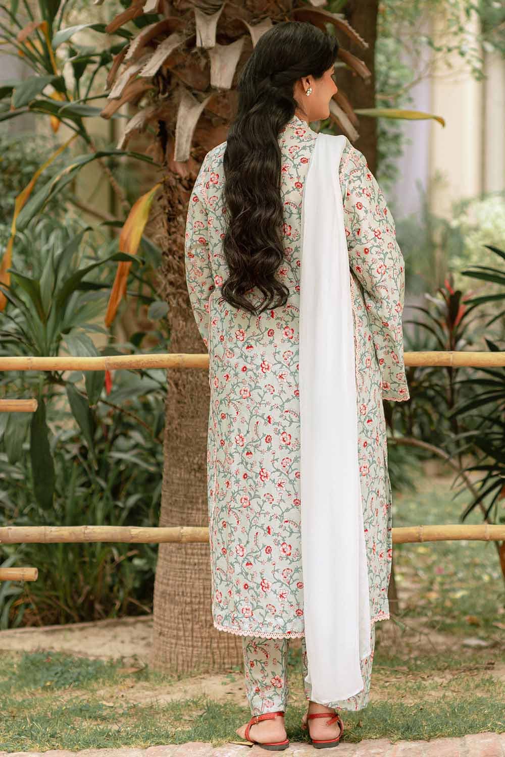 Gul Ahmed Digital Printed Lawn Shirt 2023 | SL-32030