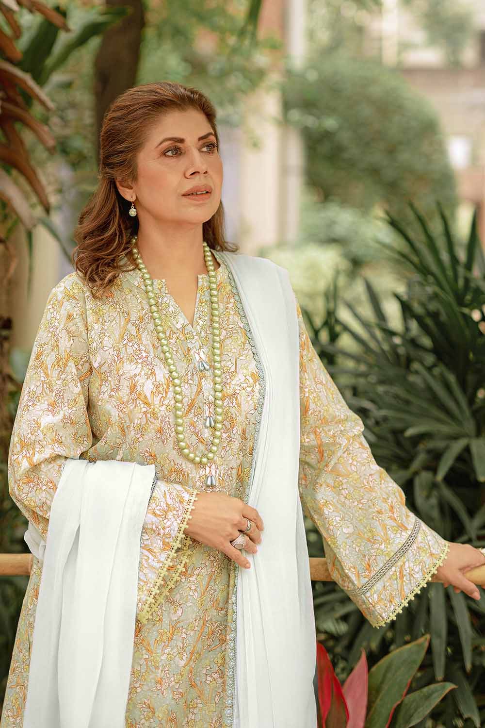 Gul Ahmed Digital Printed Lawn Shirt 2023 | SL-32028