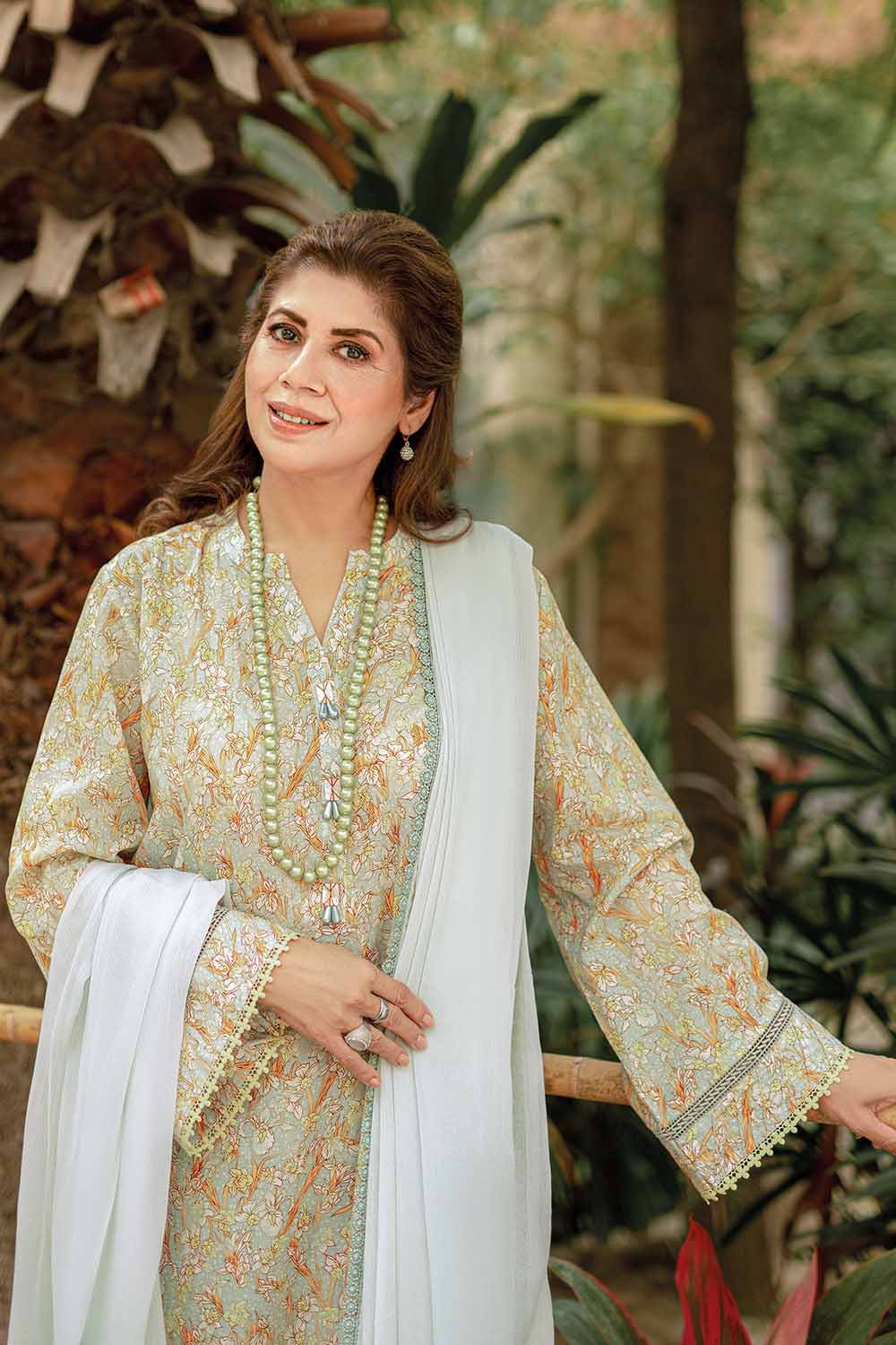 Gul Ahmed Digital Printed Lawn Shirt 2023 | SL-32028