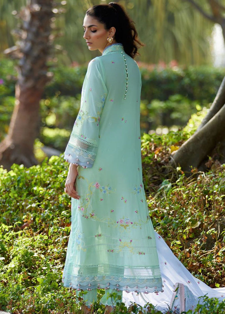 Farah Talib Aziz Luxury Lawn Collection 2024 | FTA 11