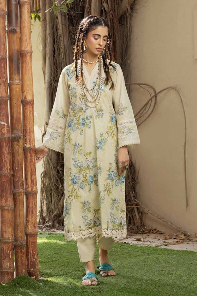 Gul Ahmed Printed Lawn 2Pc 2024 | TL # 42015 - Mirha Fashion