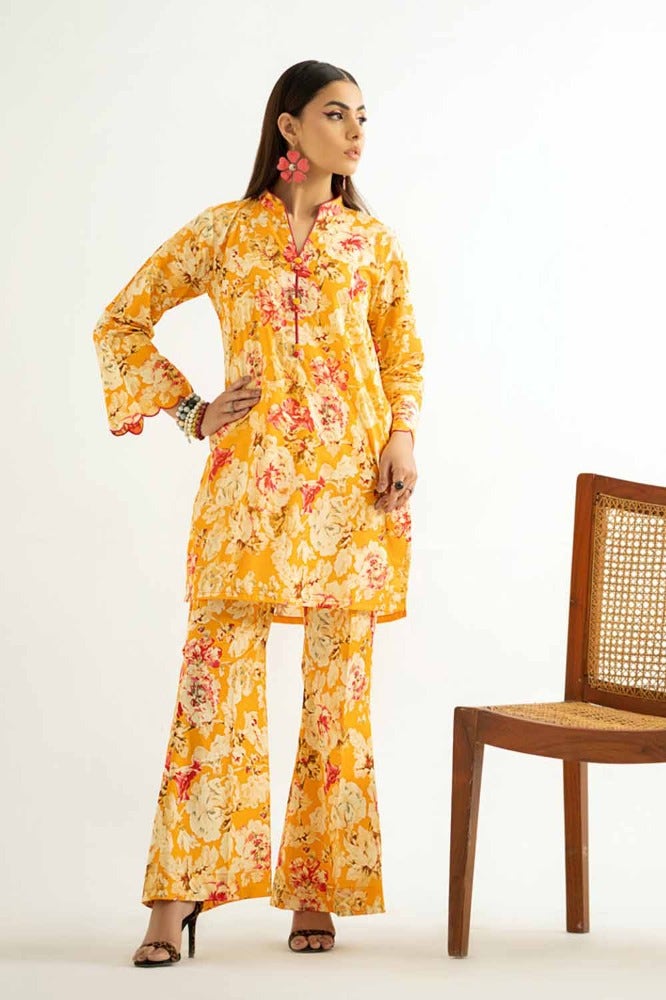 Gul Ahmed Printed Lawn 2Pc 2024 | TL # 42017 - Mirha Fashion
