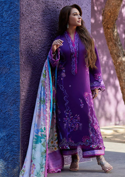 Farah Talib Aziz Luxury Lawn Collection 2024 | FTA 07