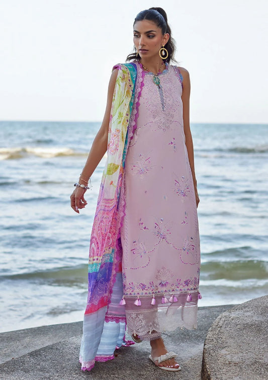 Farah Talib Aziz Luxury Lawn Collection 2024 | FTA 10