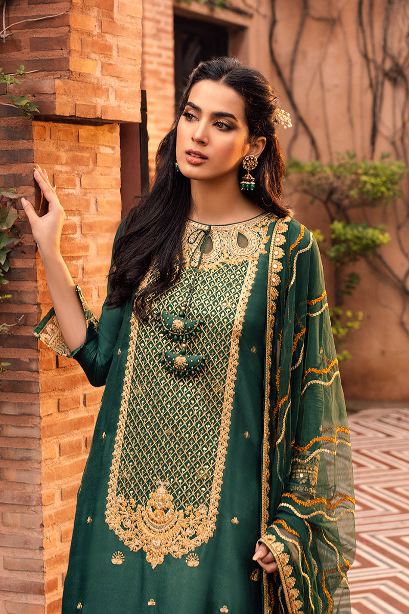 Cross Stitch Luxury Lawn Collection 2022 | Ethnic Topiary - Mirha Fashion