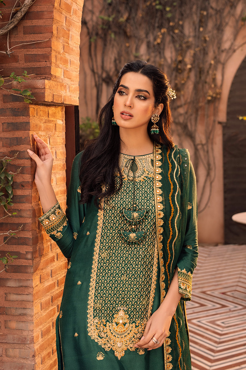 Cross Stitch Luxury Lawn Collection 2022 | Ethnic Topiary - Mirha Fashion