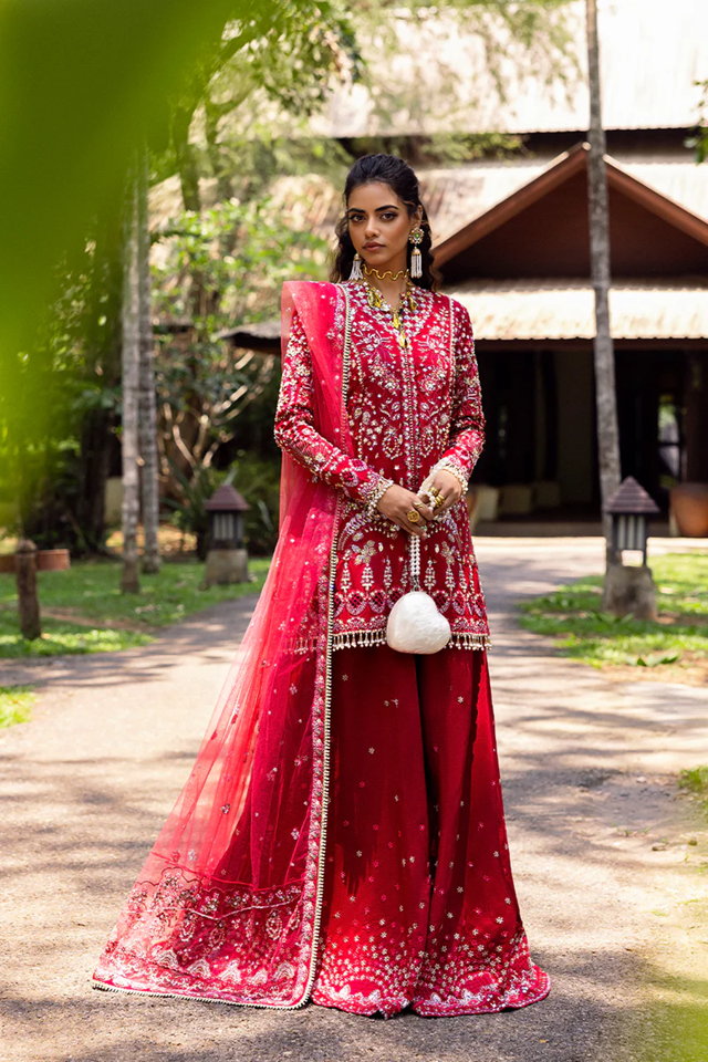 Saira Rizwan Festive 3 PCS Unstitched 2025 | Golnar SRF25-01