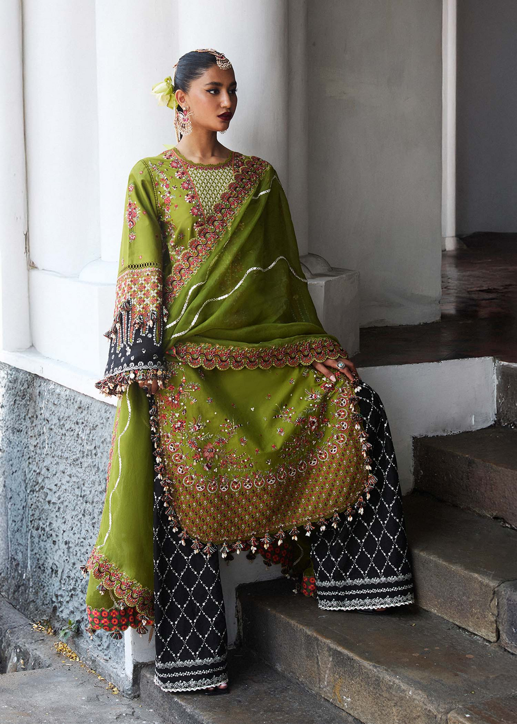 Hussain Rehar SS Unstitched Luxury Lawn 2025 | Abass