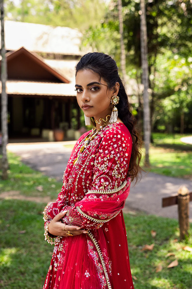 Saira Rizwan Festive 3 PCS Unstitched 2025 | Golnar SRF25-01