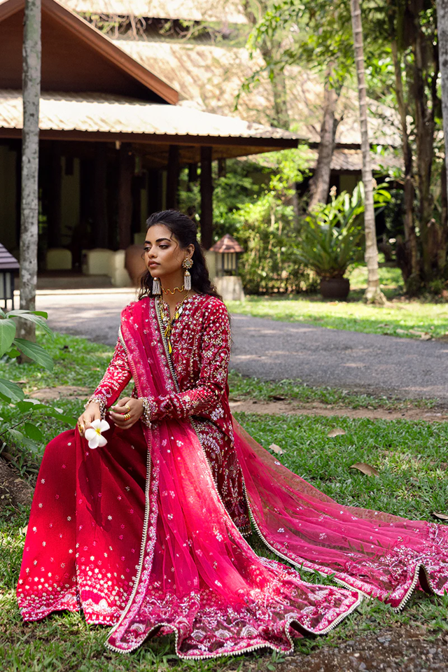 Saira Rizwan Festive 3 PCS Unstitched 2025 | Golnar SRF25-01