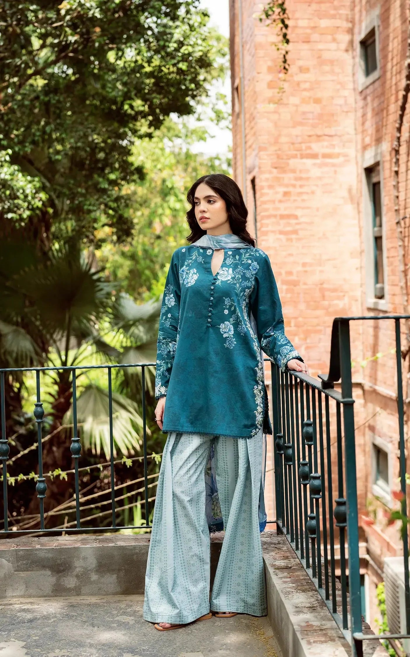 Yakin by Asif Unstitched Lawn Collection - Lush Serenity - Mirha Fashion