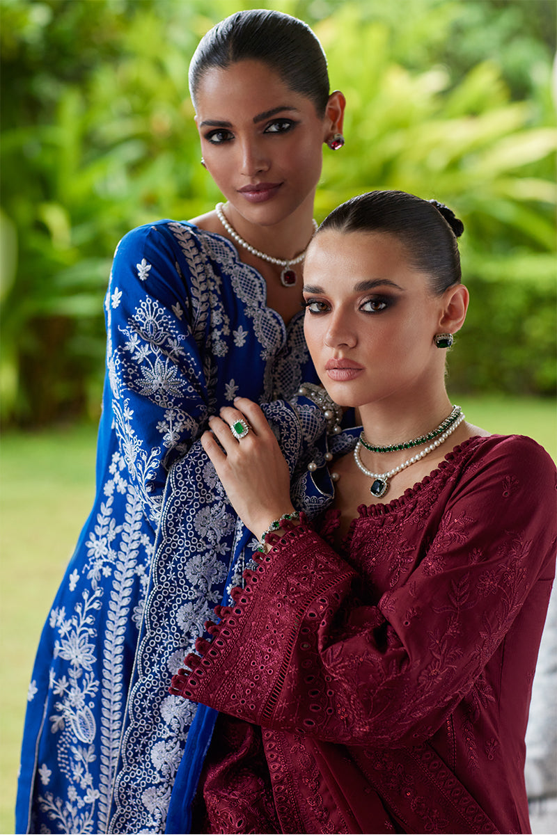Gulaal Luxury Lawn 3 pc Unstitched collection 2025|Nigella - Mirha Fashion