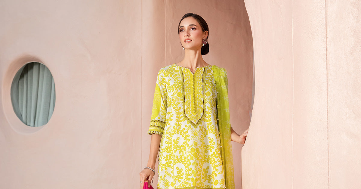 Maria B. Mprints 3 Piece Unstitched  Lawn Suit | 4-A