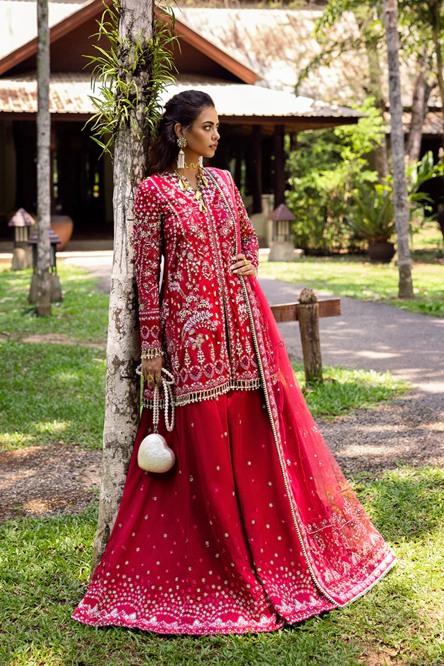 Saira Rizwan Festive 3 PCS Unstitched 2025 | Golnar SRF25-01