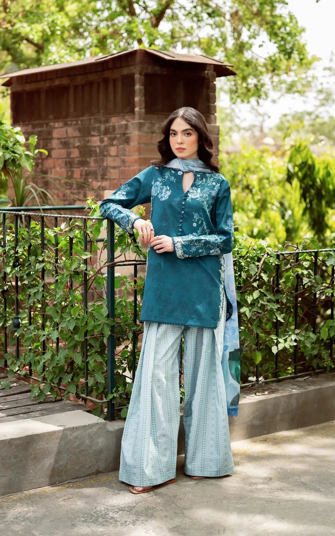 Yakin by Asif Unstitched Lawn Collection - Lush Serenity - Mirha Fashion