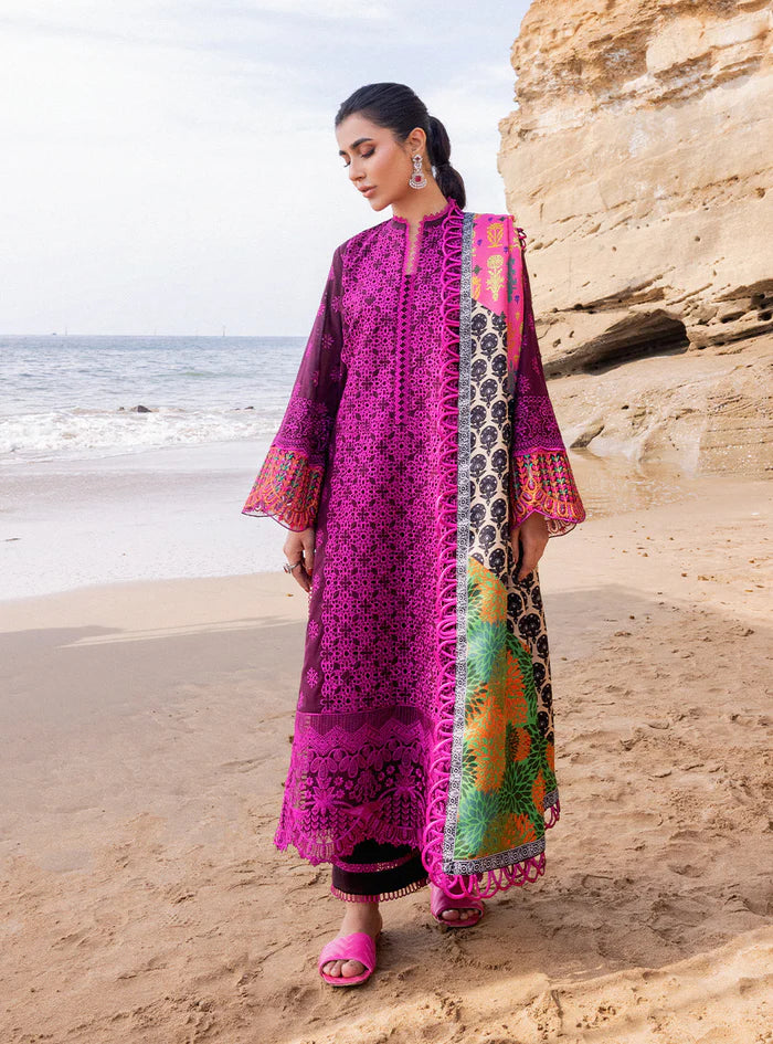 Zainab Chottani Luxury ChikanKari Lawn 2024 | Naysa | 4B
