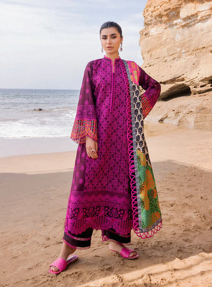Zainab Chottani Luxury ChikanKari Lawn 2024 | Naysa | 4B