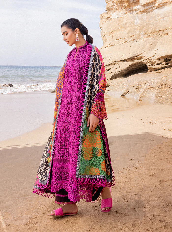 Zainab Chottani Luxury ChikanKari Lawn 2024 | Naysa | 4B