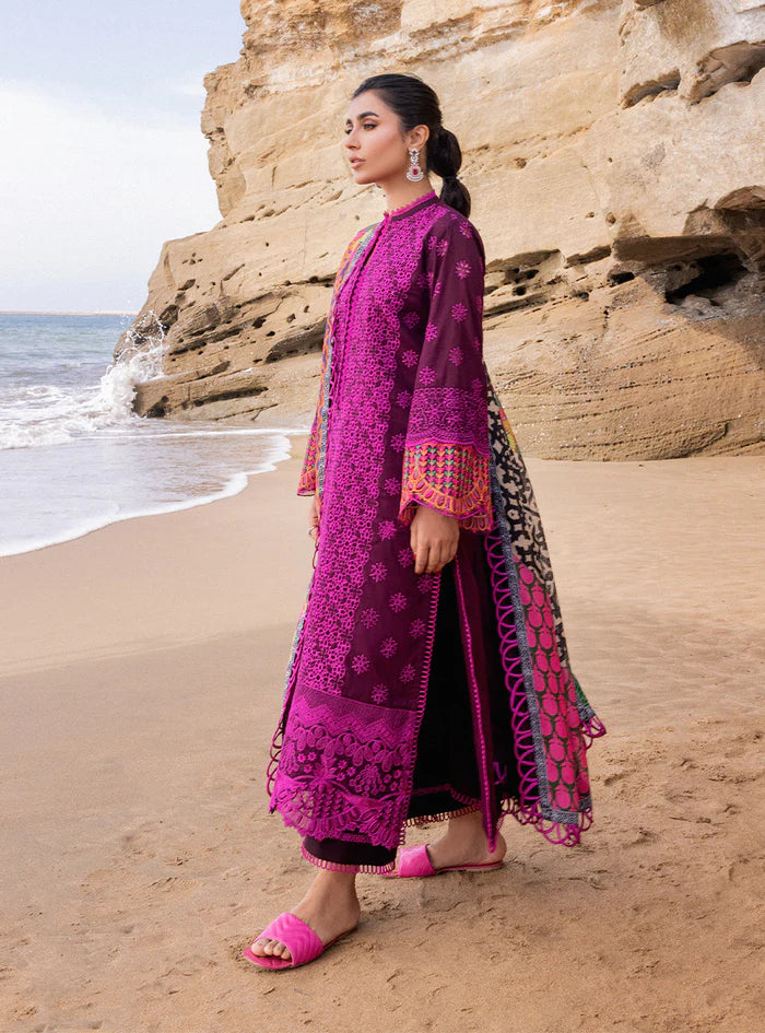 Zainab Chottani Luxury ChikanKari Lawn 2024 | Naysa | 4B