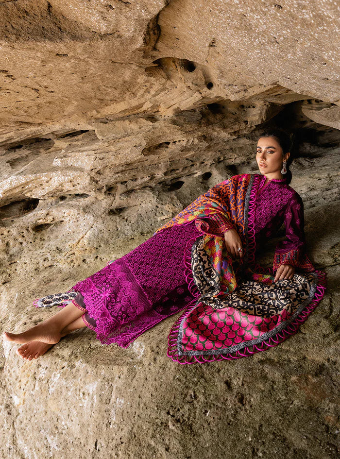 Zainab Chottani Luxury ChikanKari Lawn 2024 | Naysa | 4B