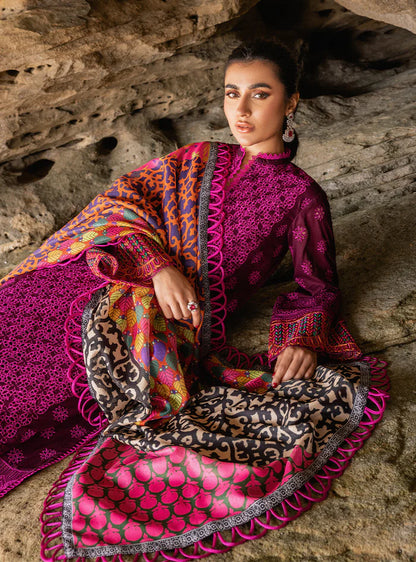 Zainab Chottani Luxury ChikanKari Lawn 2024 | Naysa | 4B