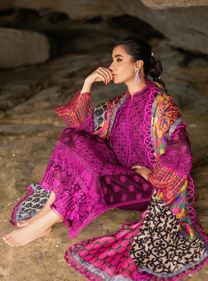 Zainab Chottani Luxury ChikanKari Lawn 2024 | Naysa | 4B