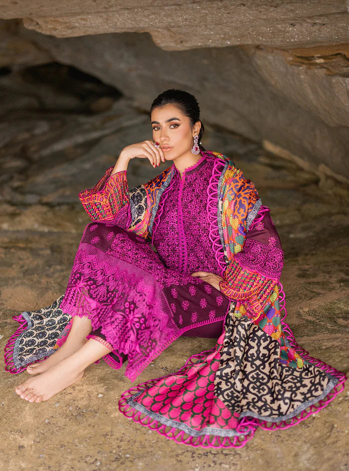 Zainab Chottani Luxury ChikanKari Lawn 2024 | Naysa | 4B