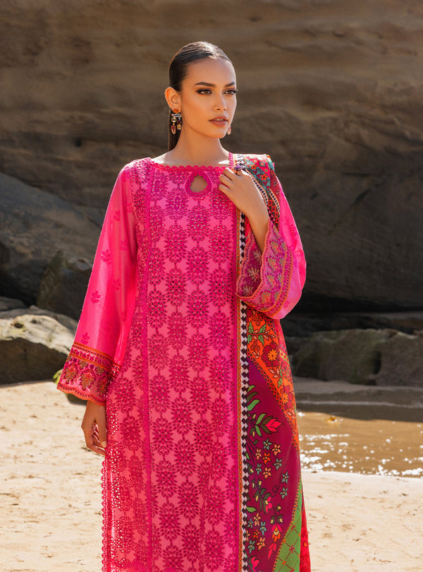 Zainab Chottani Luxury ChikanKari Lawn 2024 | LAALI | 6A