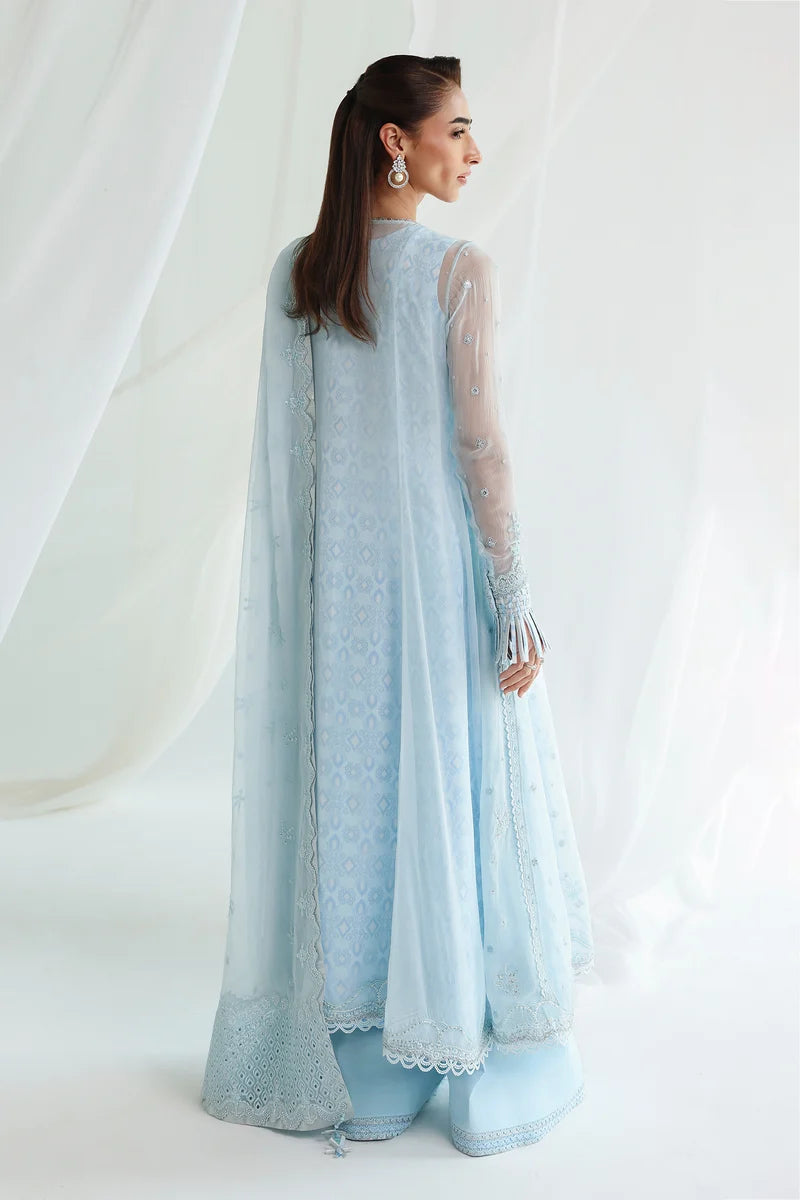 Qalamkar Luxury Chiffon Unstitched Collection | QCC-08 SONA