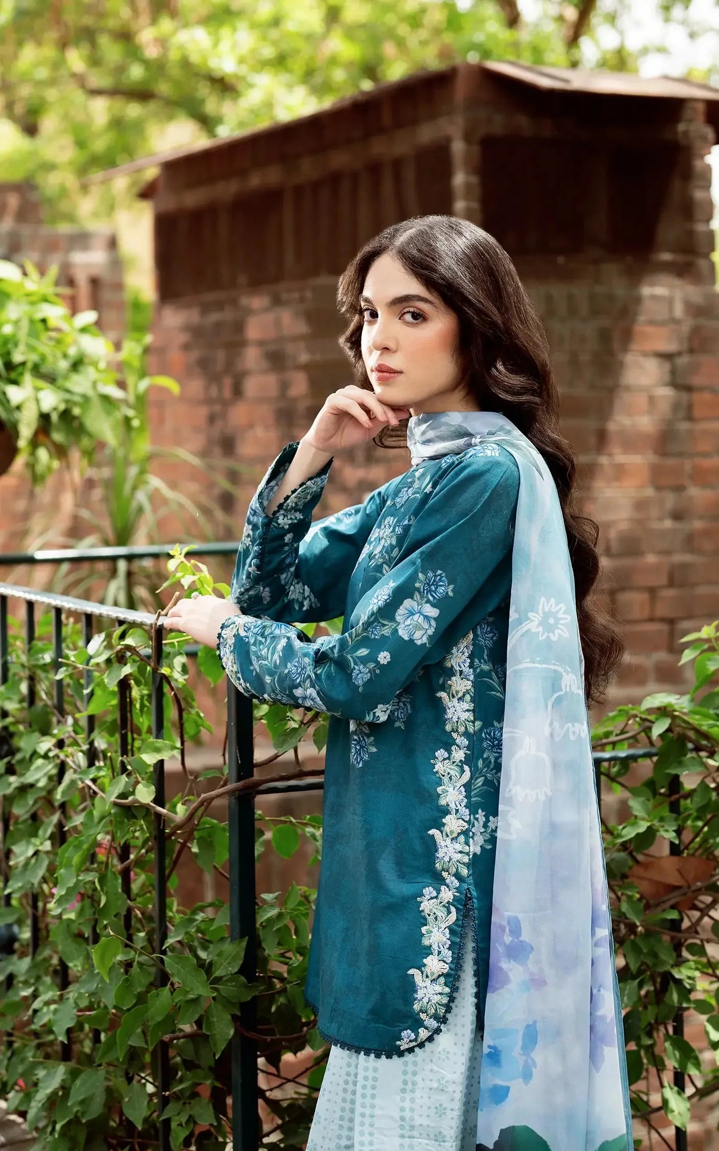 Yakin by Asif Unstitched Lawn Collection - Lush Serenity - Mirha Fashion