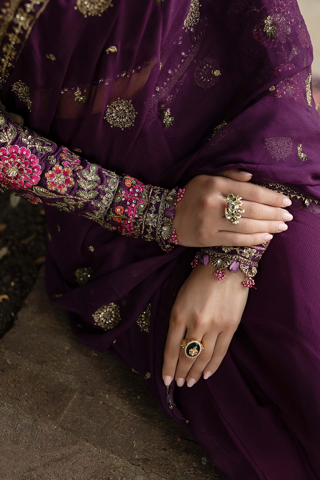 Maria B Soiree 3PCS Unstitched Formals V-01 2025 | D1