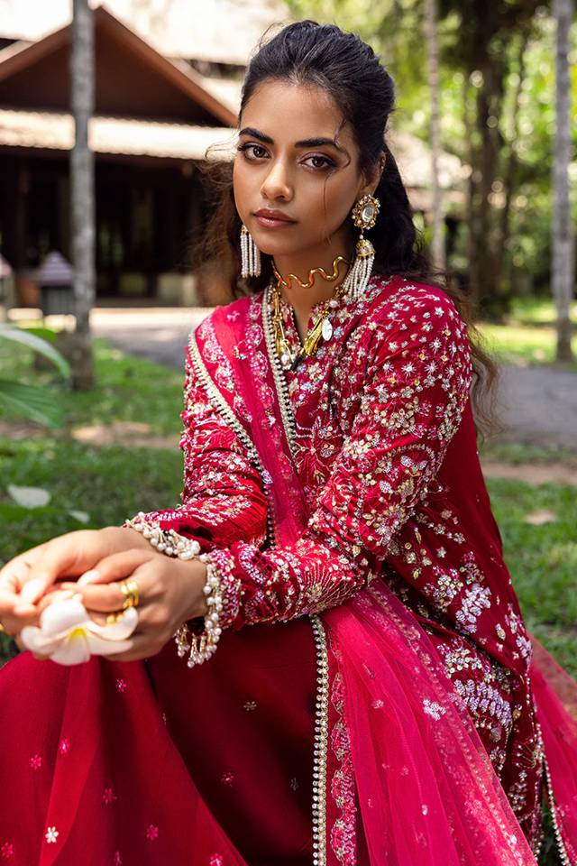 Saira Rizwan Festive 3 PCS Unstitched 2025 | Golnar SRF25-01