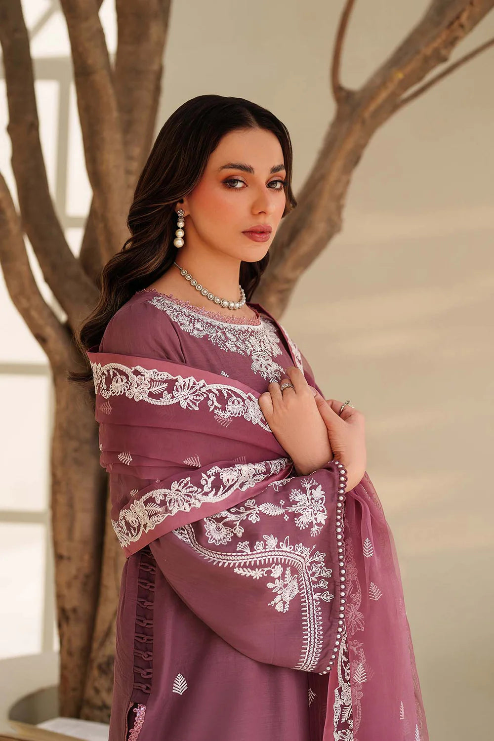 Zarif Exclusive Tabeer the Silk Edit Unstitched Collection 2026 | 08 SUNG - Mirha Fashion