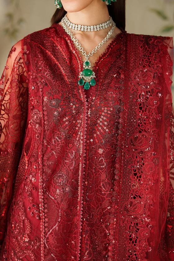 Baroque Chantelle Formal 3PCS Unstitched Collection 2025 | V-14-D01