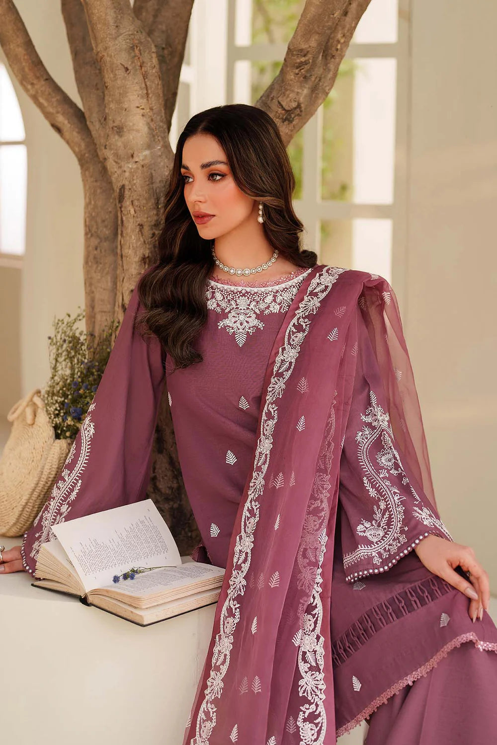 Zarif Exclusive Tabeer the Silk Edit Unstitched Collection 2026 | 08 SUNG - Mirha Fashion
