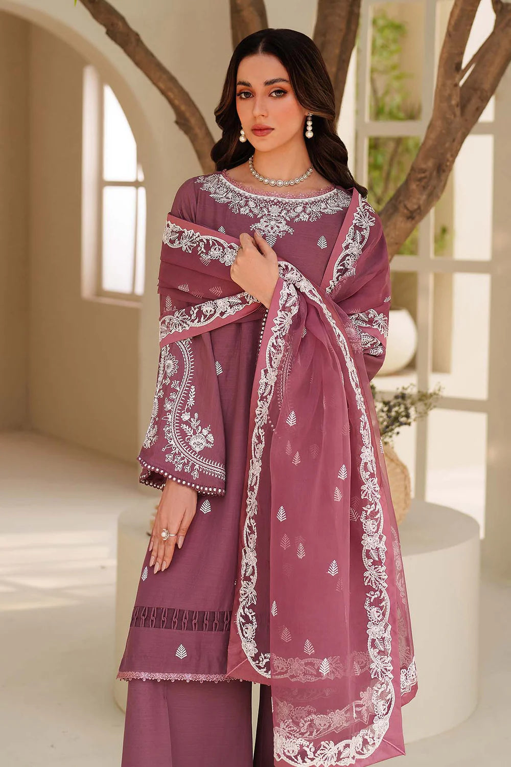Zarif Exclusive Tabeer the Silk Edit Unstitched Collection 2026 | 08 SUNG - Mirha Fashion